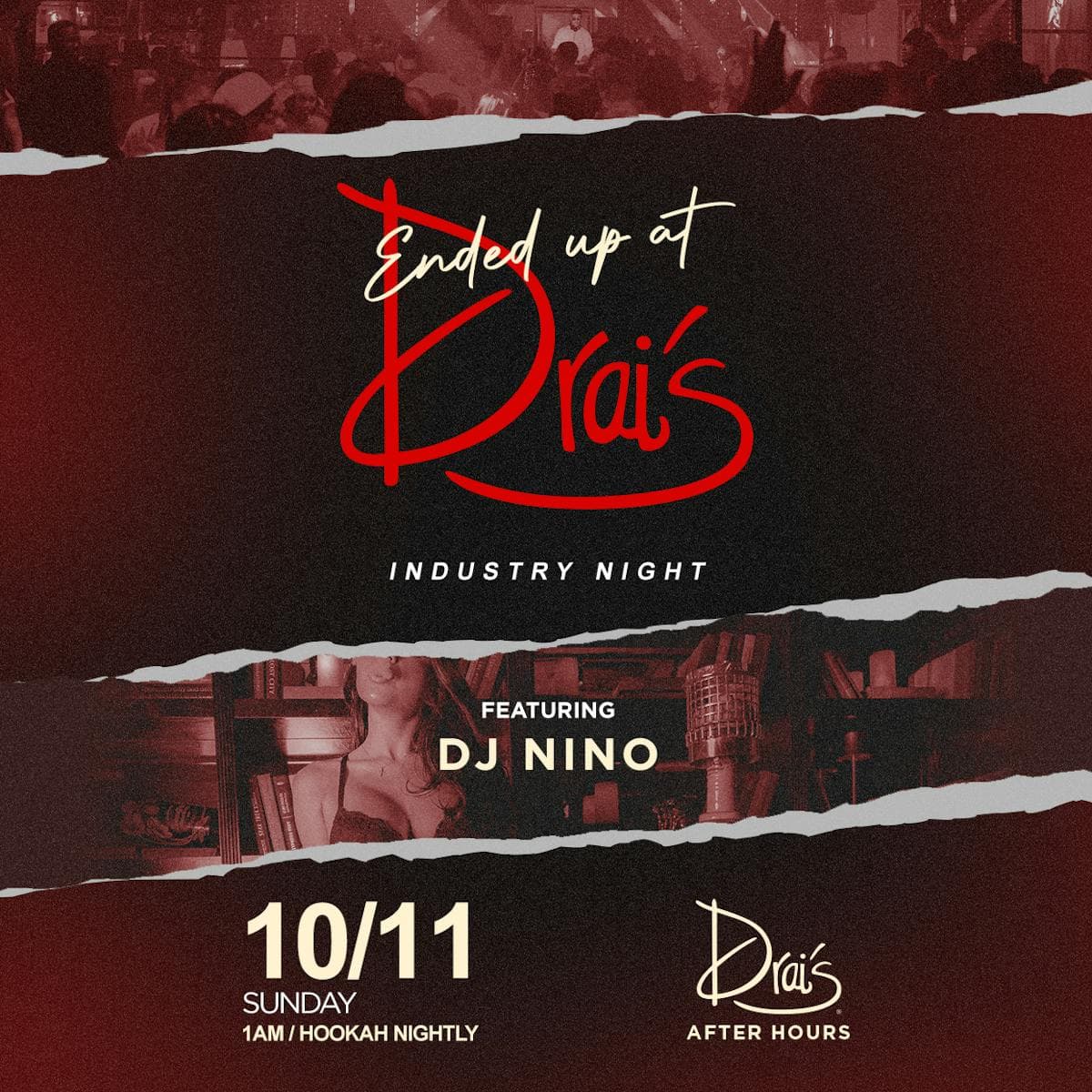 DJ Nino flyer