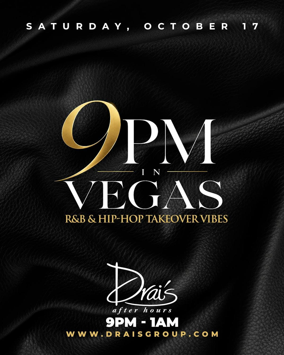 9PM IN VEGAS flyer