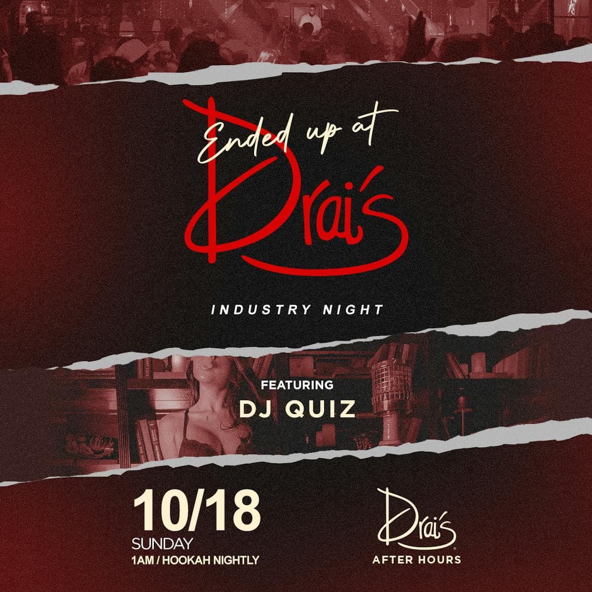 DJ Quiz flyer