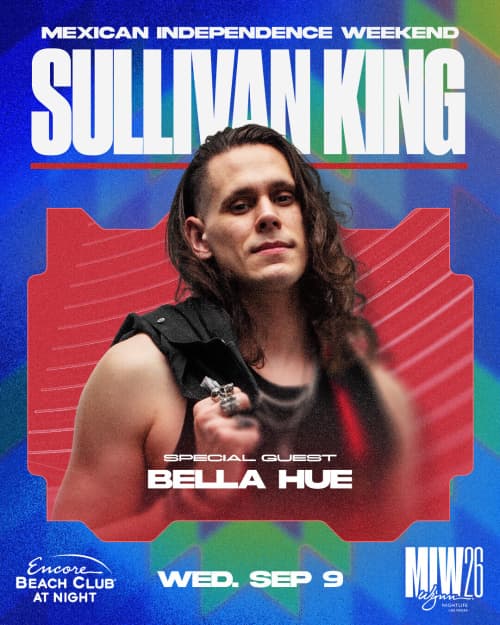 Sullivan King with Special Guest Bella Hue flyer