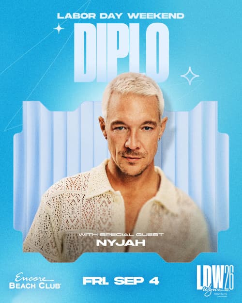 Diplo with Special Guest Nyjah flyer