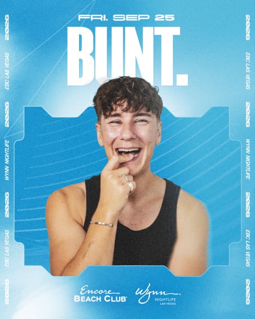 BUNT. flyer