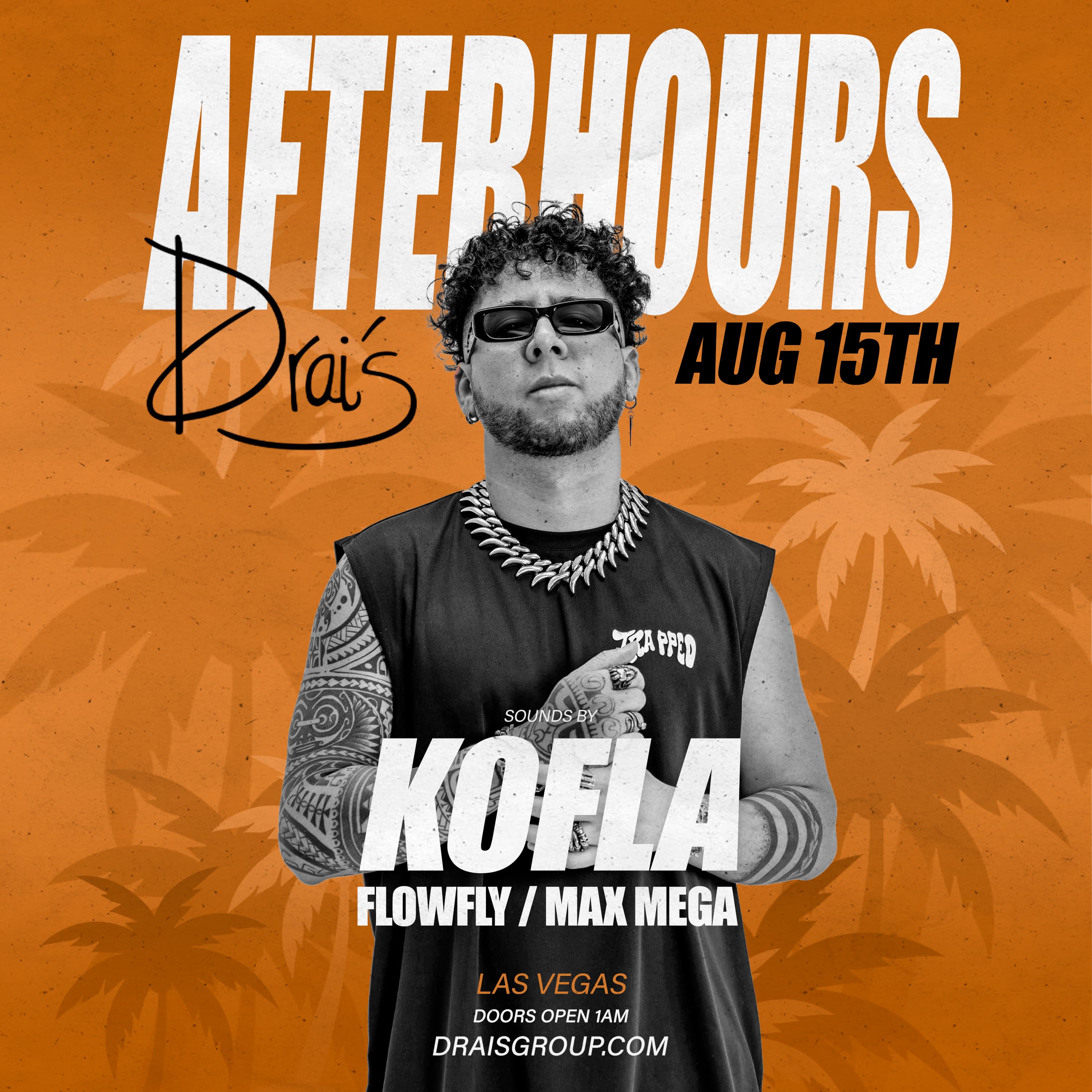 House • Hip-Hop flyer