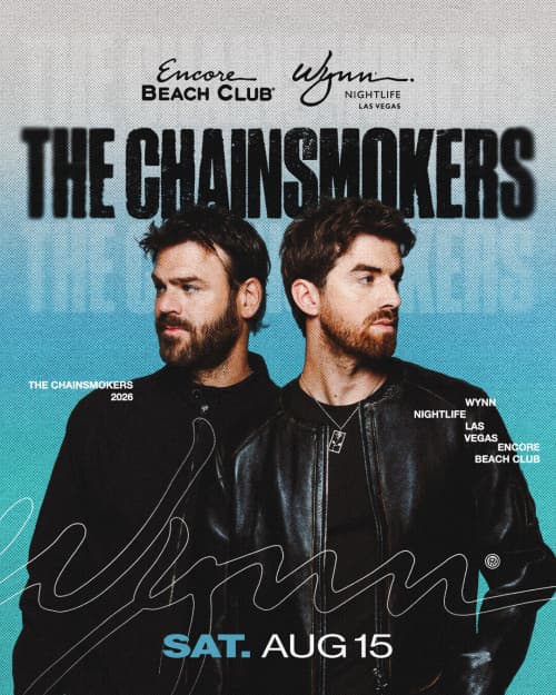 The Chainsmokers flyer