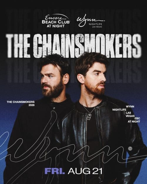 The Chainsmokers flyer