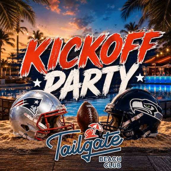 FOOTBALL KICKOFF | SEATTLE VS. NEW ENGLAND flyer