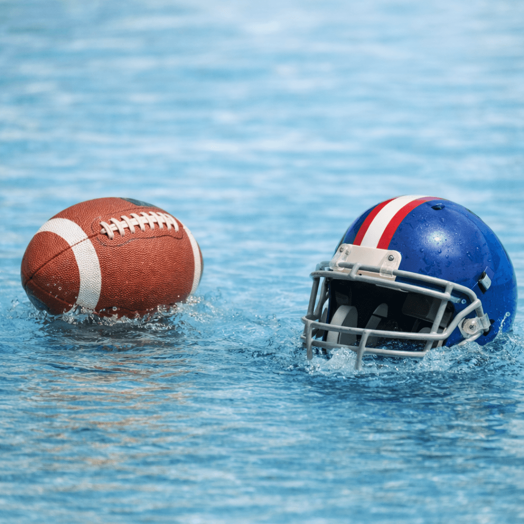 FOOTBALL PRESEASON WITH SOUNDS BY OUR HOUSE DJ flyer