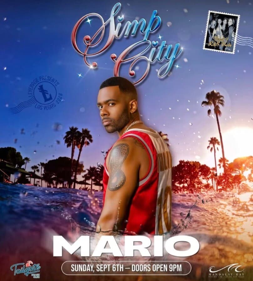 LEVERAGE PRESENTS SIMP CITY WITH MARIO flyer