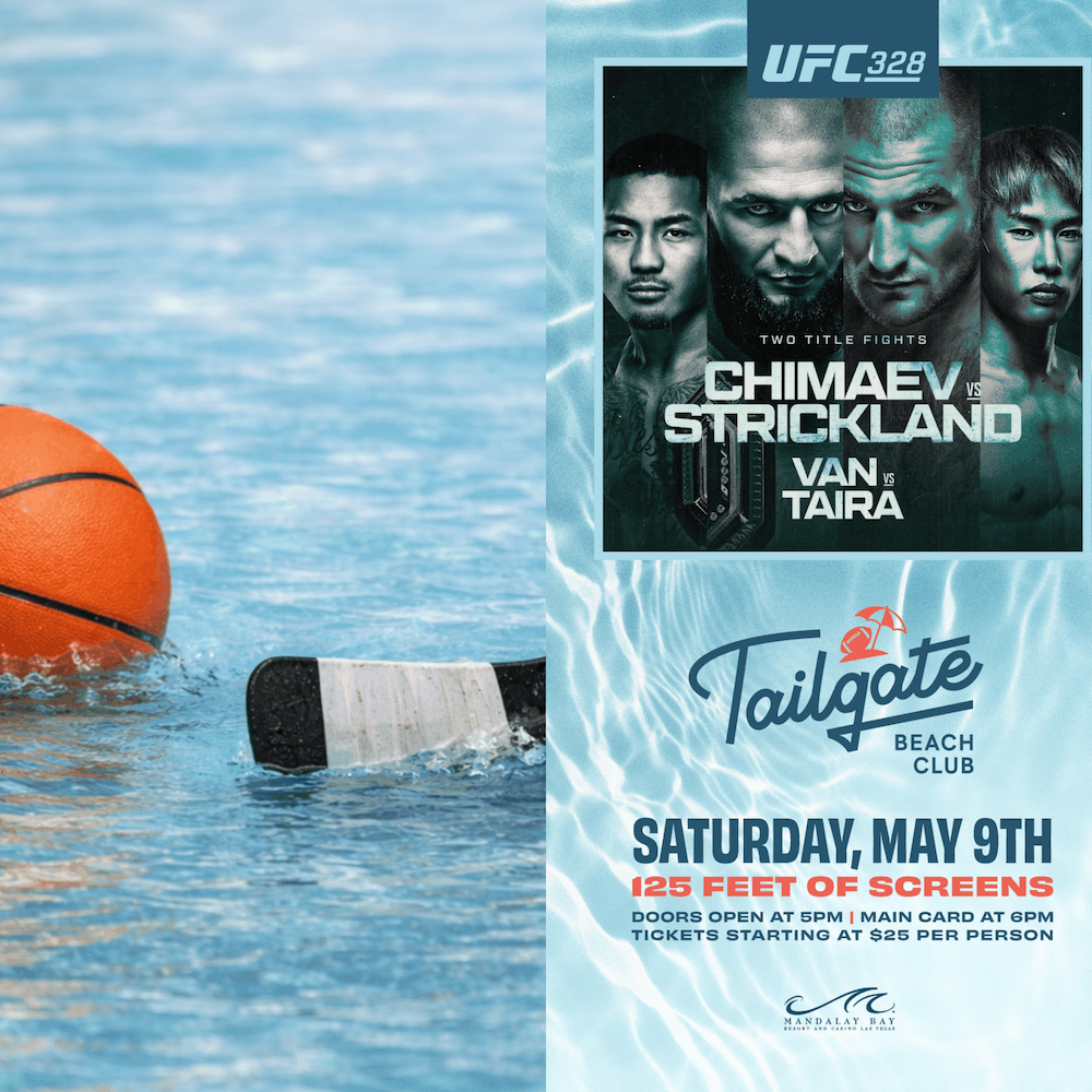 PRO BASKETBALL, HOCKEY PLAYOFF & UFC 328 VIEWING PARTIES flyer