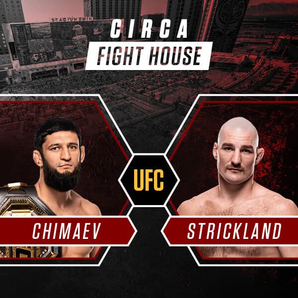 UFC 328 at Circa Fight House flyer