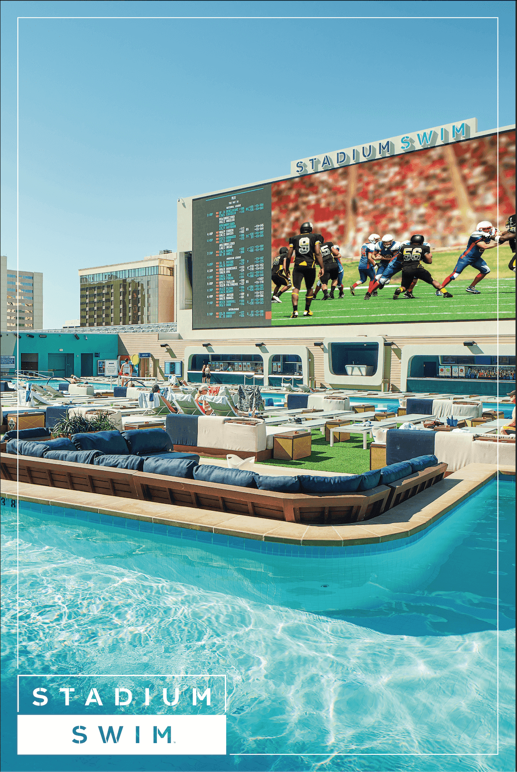 Weekdays at Circa Stadium Swim flyer