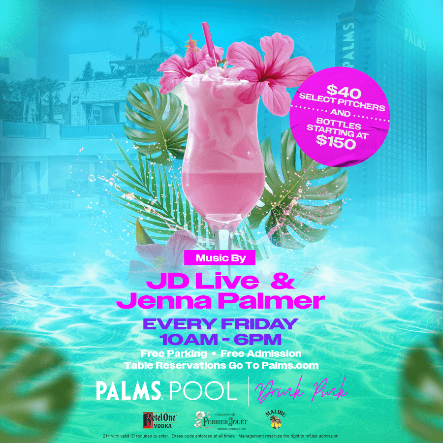 DRINK PINK FRIDAY flyer