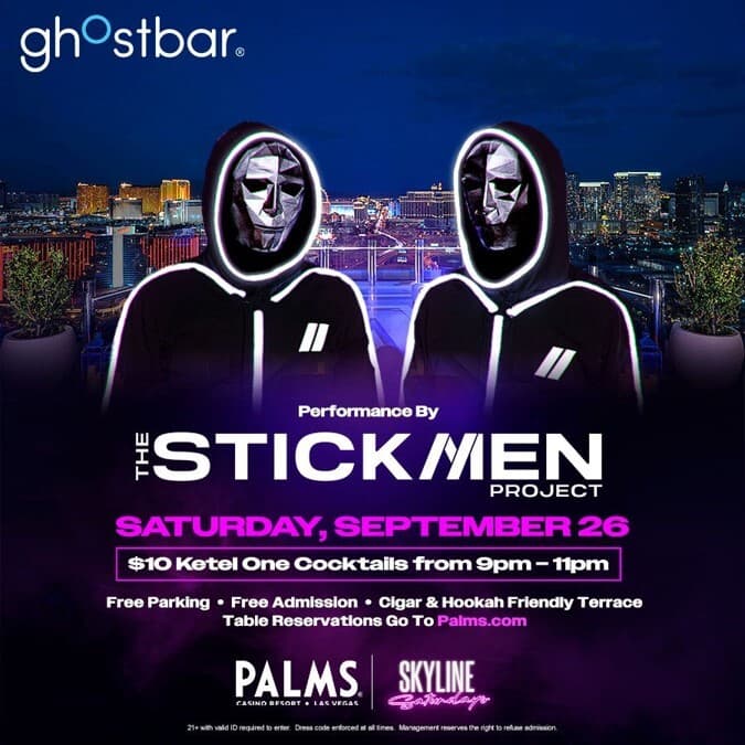 SKYLINE SATURDAYS FEATURING THE STICKMEN PROJECT flyer