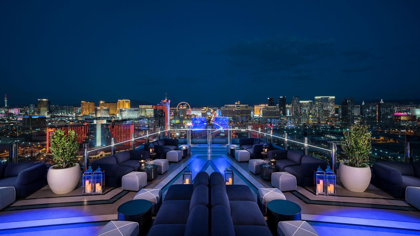 Ghostbar Las Vegas rooftop lounge VIP access Palms